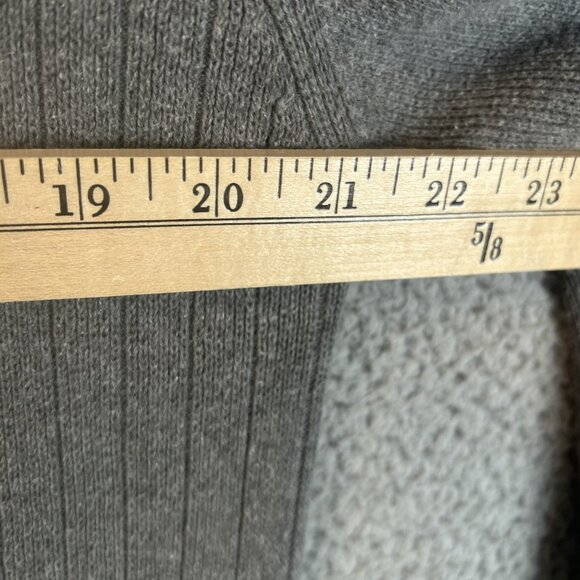 Vintage Abercrombie Fitch Sweater Mens Size L Gray AF-92 Ribbed Pullover NWOT - Picture 5 of 5